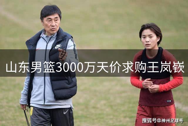 山东男篮3000万天价求购王岚嵚 转会僵局待破